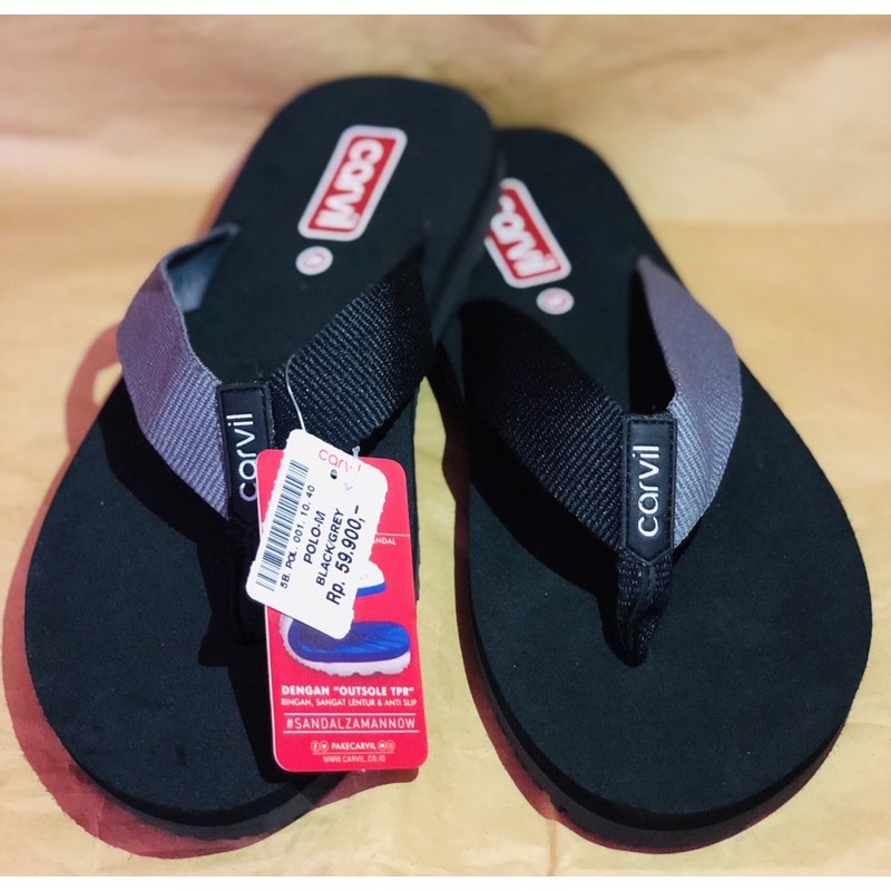 Sale Sandal laki-laki terbaru CARVIL POLO-M
