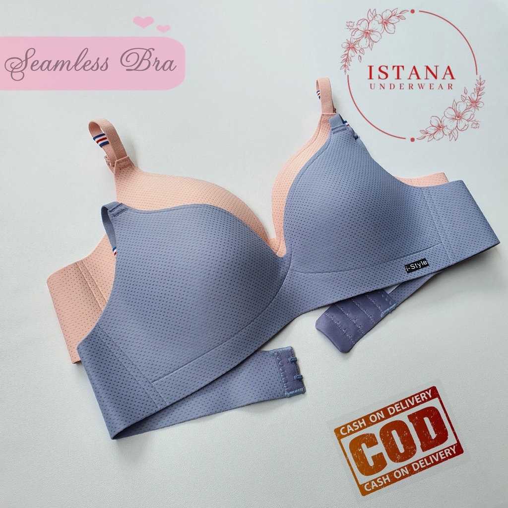 Seamless Bra Bh Tanpa kawat tanpa jahitan Lydyly anti nyeplak 2188 / 2388 / 5586 / 0003 premium comfort half cup