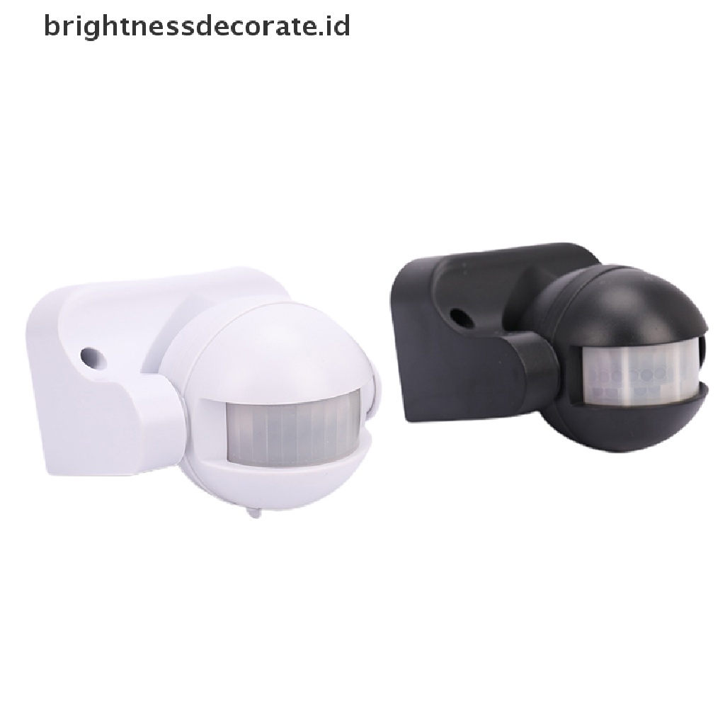 Saklar Dinding Sensor Gerak Infrared Pir 180 Derajat Untuk Keamanan Outdoor