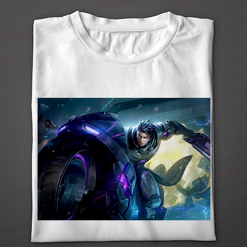25 KAOS Mobile Legends alucard skin obsidian blade