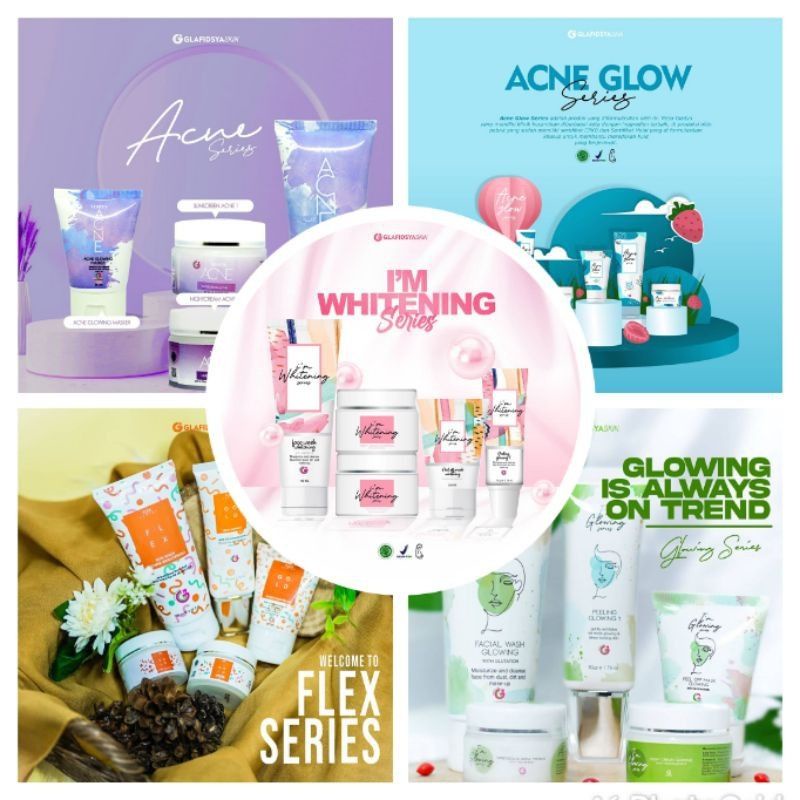 READY  Paket Glafidsya Skincare by Dr Reza Gladys Glafidsya Medika