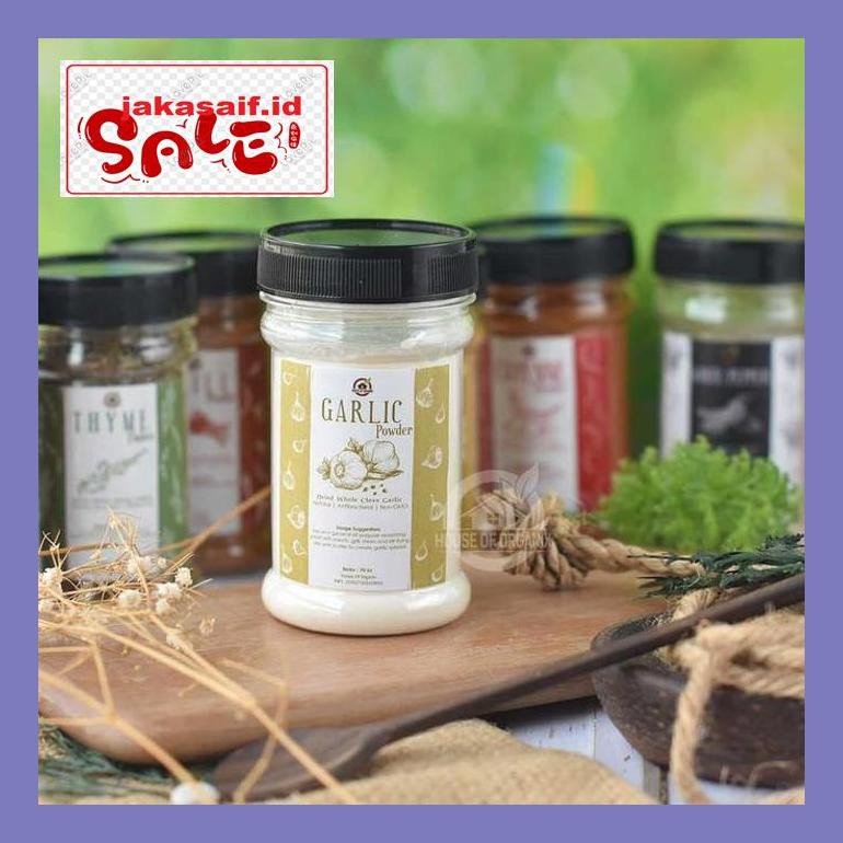 

504Sbu Natural Garlic Powder ( Bubuk Bawang ) 70 Gr Bud0Mb