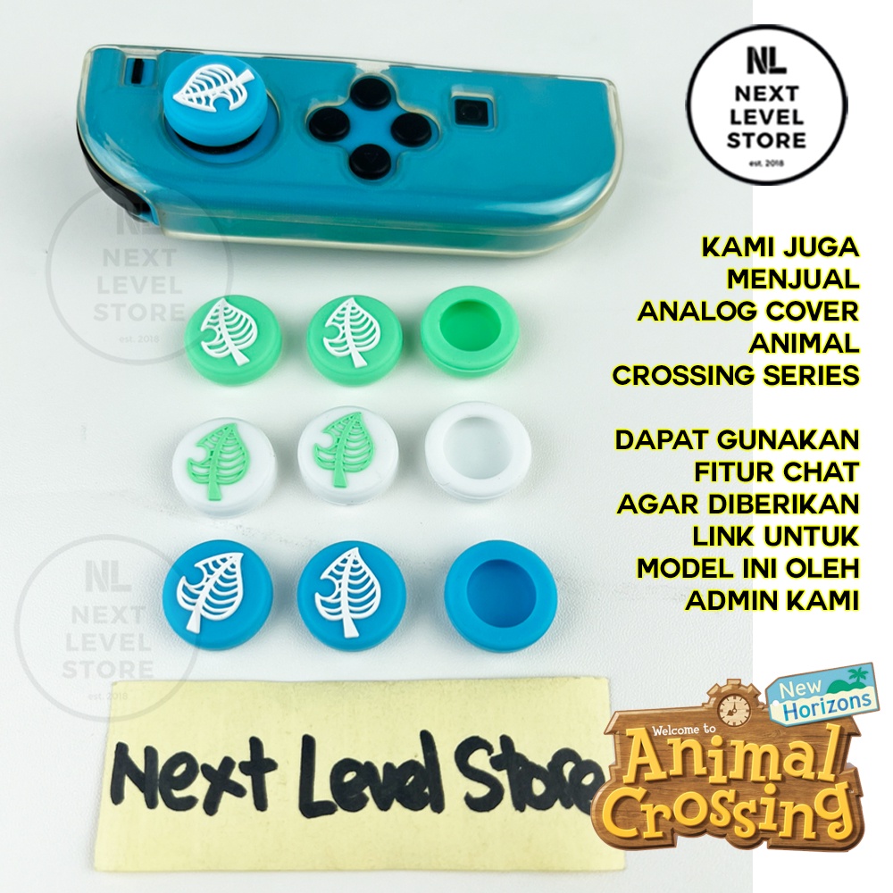 CAT PAW Thumb Grip Cover Analog Silikon Silicone Analog Caps Cap Nintendo Switch 1 pcs - Pilih di VARIASI - Premium Quality