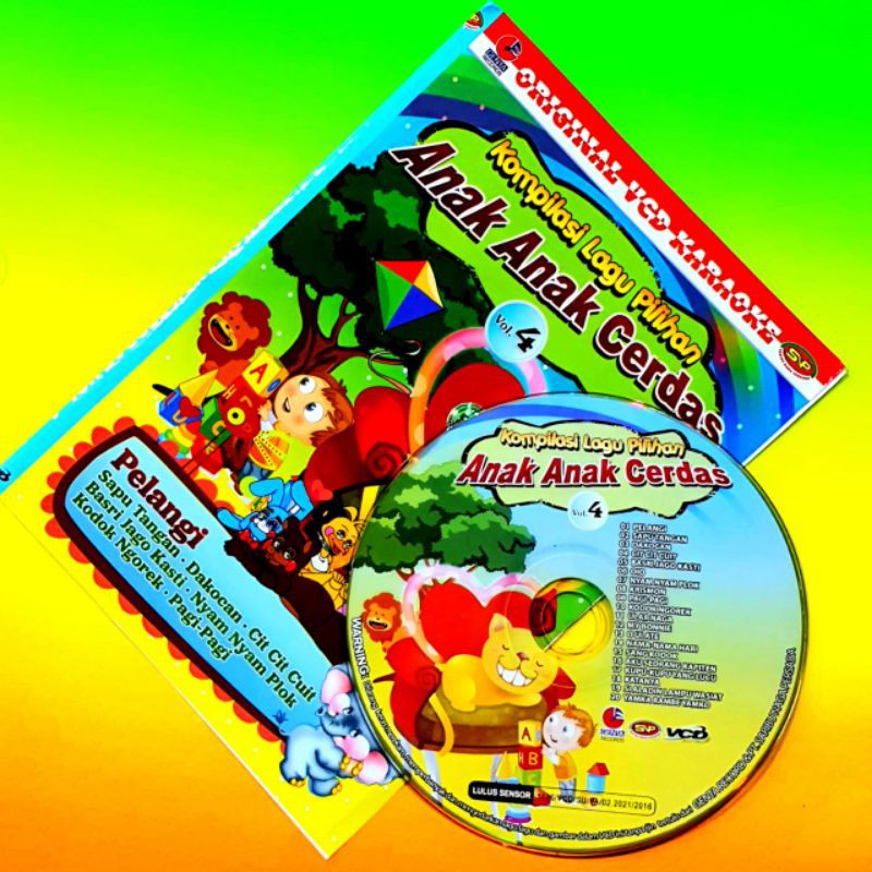 KASET ORIGINAL VIDEO MUSIK LAGU ANAK CERDAS-LAGU ANAK TERPOPULER-LAGU ANAK TERLARIS SEPANJANG MASA