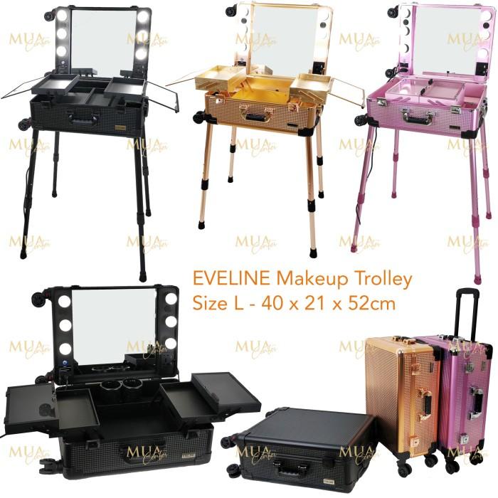 Beauty case / Koper makeup kaca lampu EVELINE 02