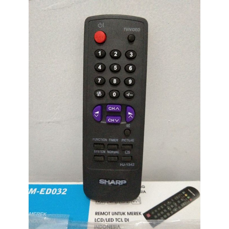 REMOT TV SHARP TABUNG G1342SA