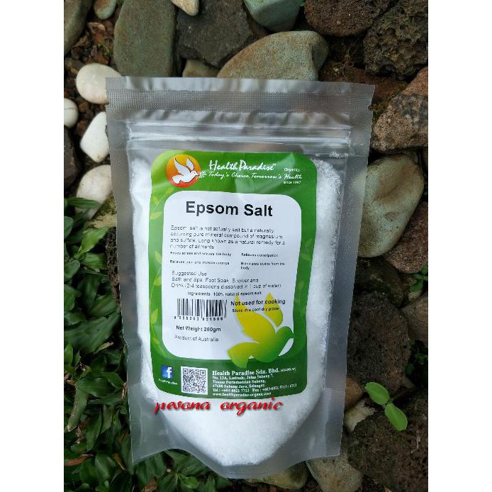 

Berkualitas Epsom Salt 250Gr Diskon