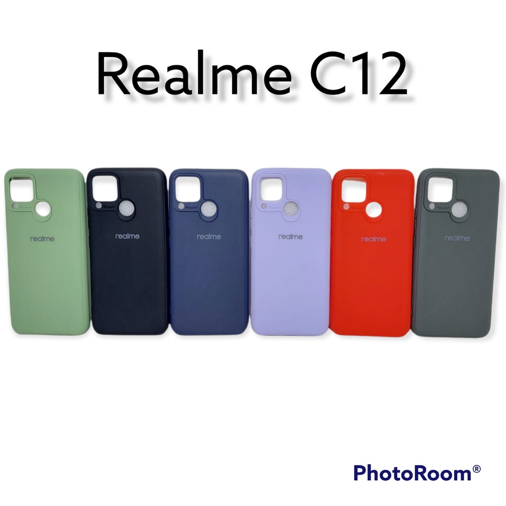 SoftCase Warna Warni Realme C2 C3 C11 C12 C15 5 5i with 3D Camera Casing Candy Macaron Pelindung Kamera