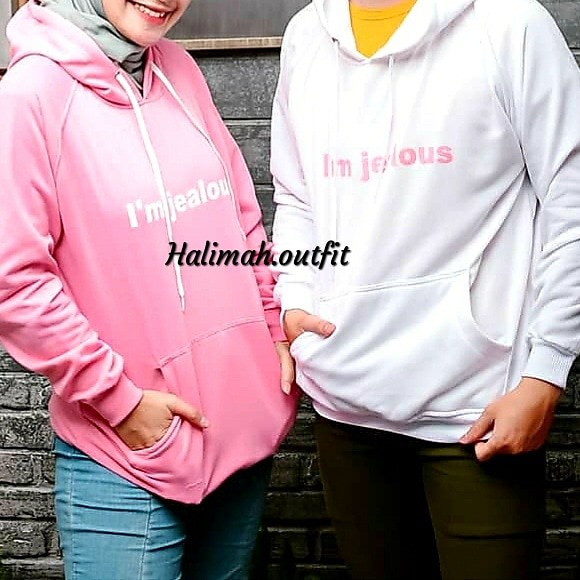 JEALOUS HOODIE UNISEX - HOODIE JUMPER TEBAL TERLARIS
