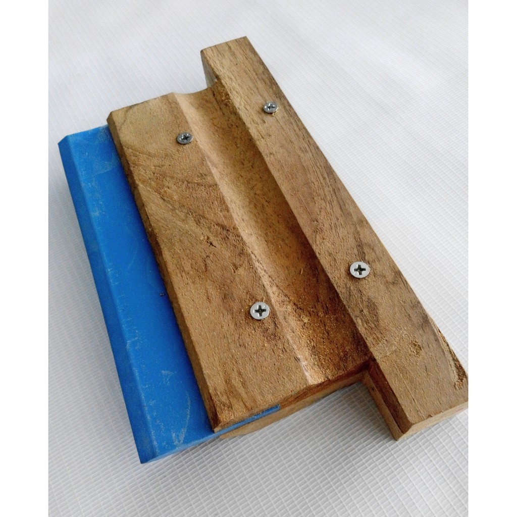 

Rakel Screen Sablon Manual Untuk Cat Water Base / Basis Air