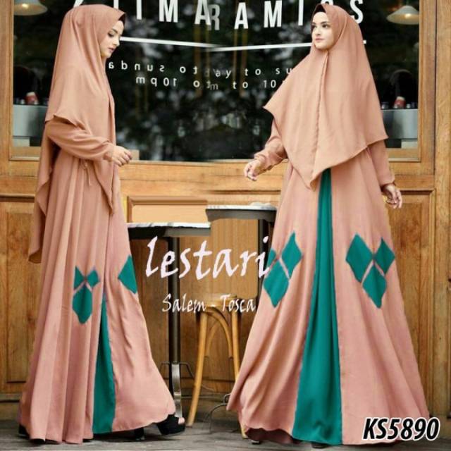 Baju muslimah LESTARI baju muslim
