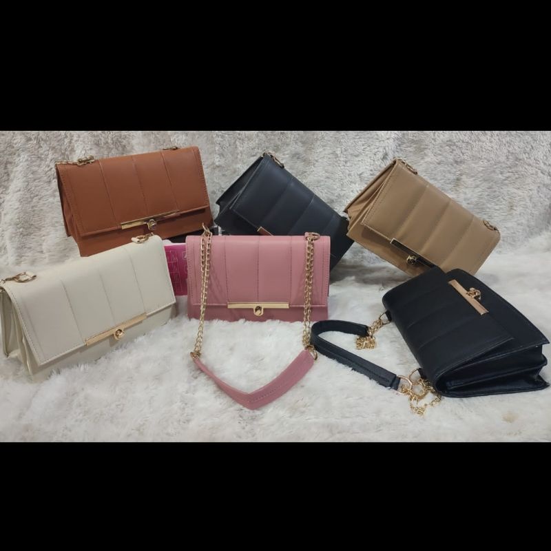 [TERBARU] Tas Selempang & Bahu Rantai Wanita Remaja Slingbag Cantik.