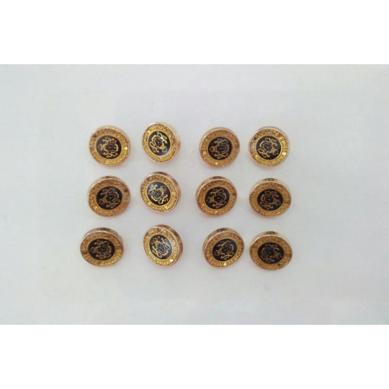 Kancing Jas Gold - Silver Gold 21mm