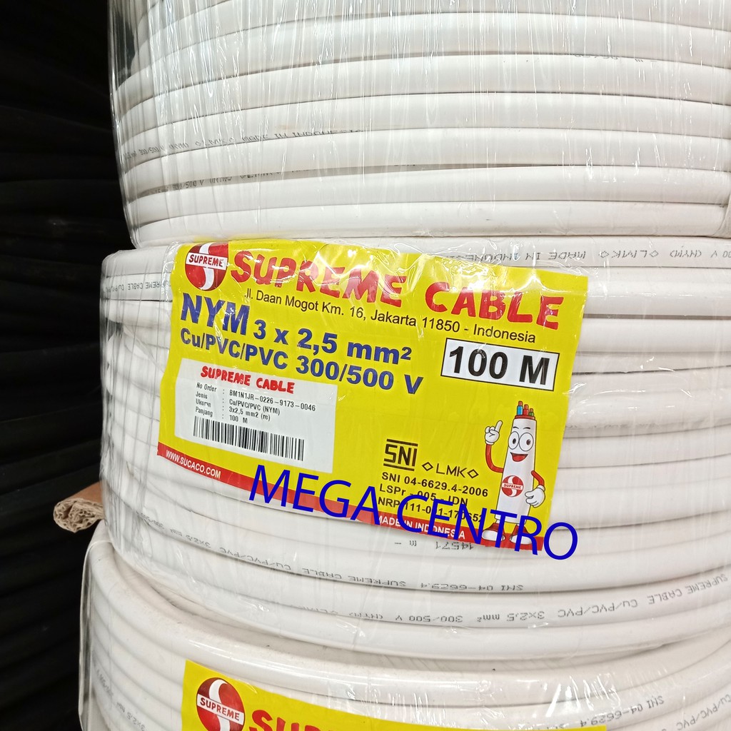 KABEL SUPREME NYM 3X2.5 100METER