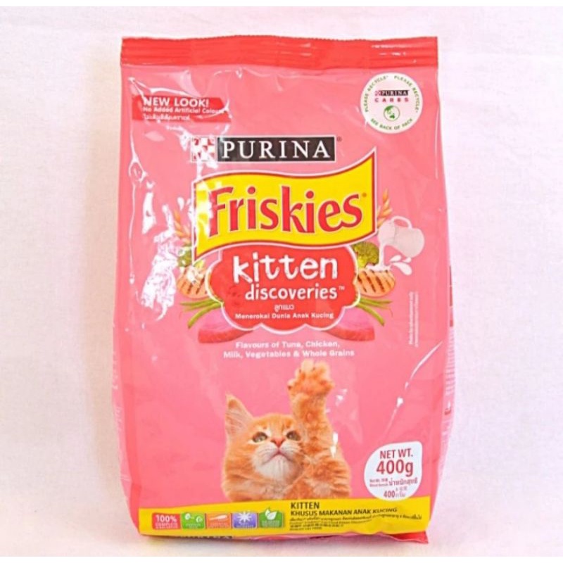 Friskies Kitten Discoveries 400 gram / Makanan Kucing Dewasa