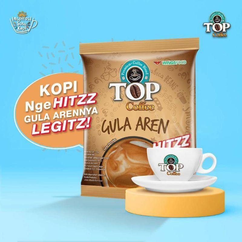 

TOP Coffee Gula Aren 3in1 (Beli 2 extra 1)