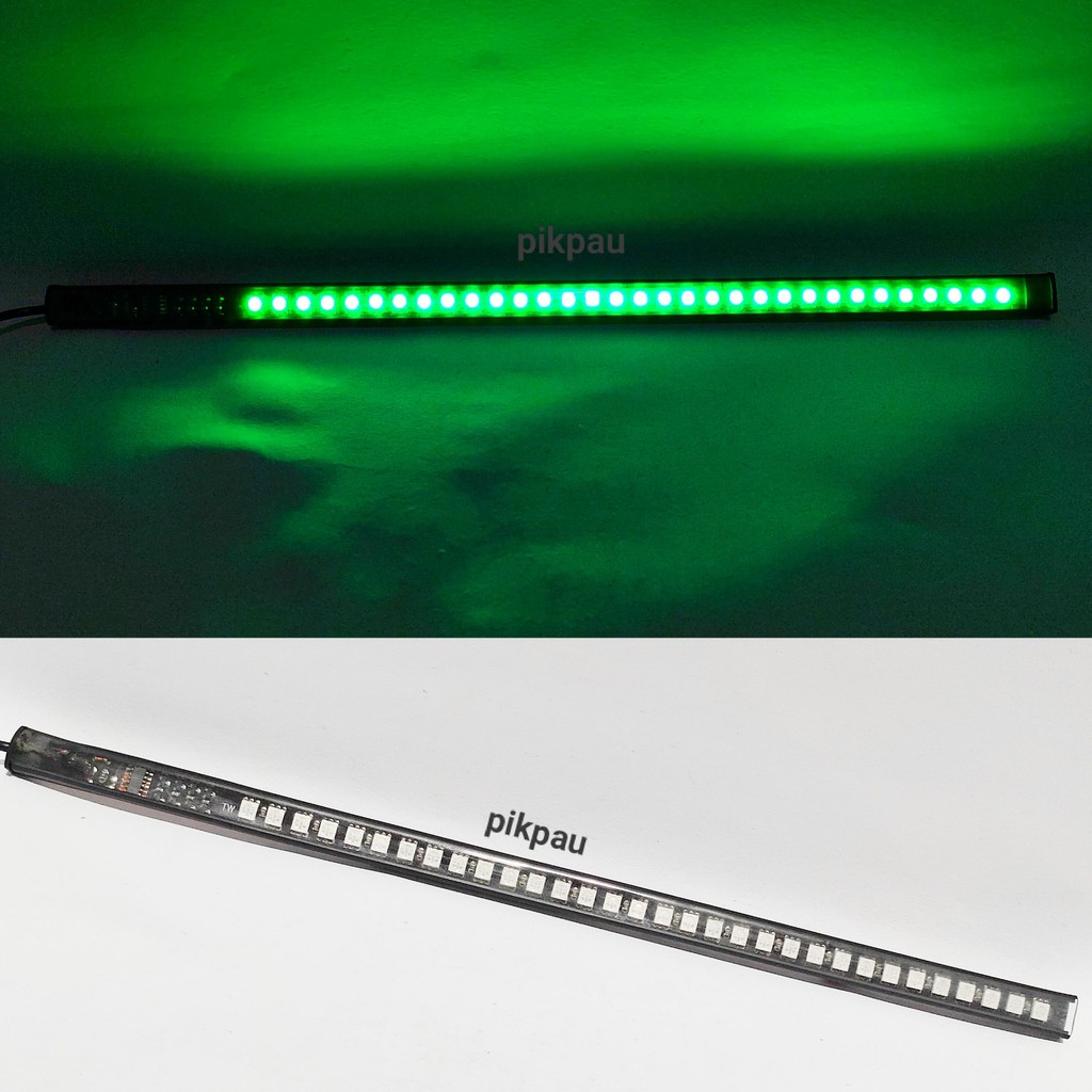 Lampu Strip LED Fleksibel 32cm Banyak Mode Welcome