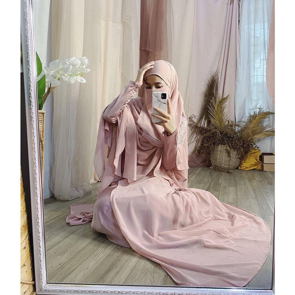 Hanaa Dress | Baju Lebaran | Dress Lebaran | Baju Syari |