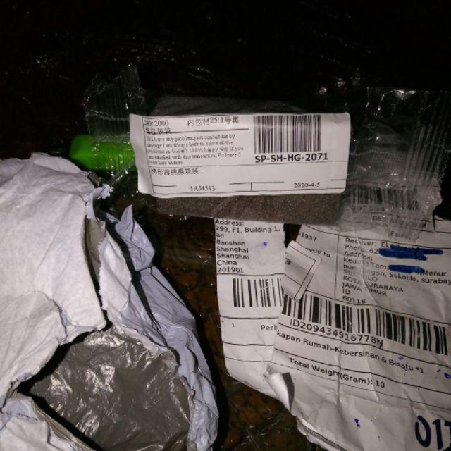 [mq2id] 1pc Spons Nano Tahan Lama Untuk Membersihkan Karat / Noda Wajah