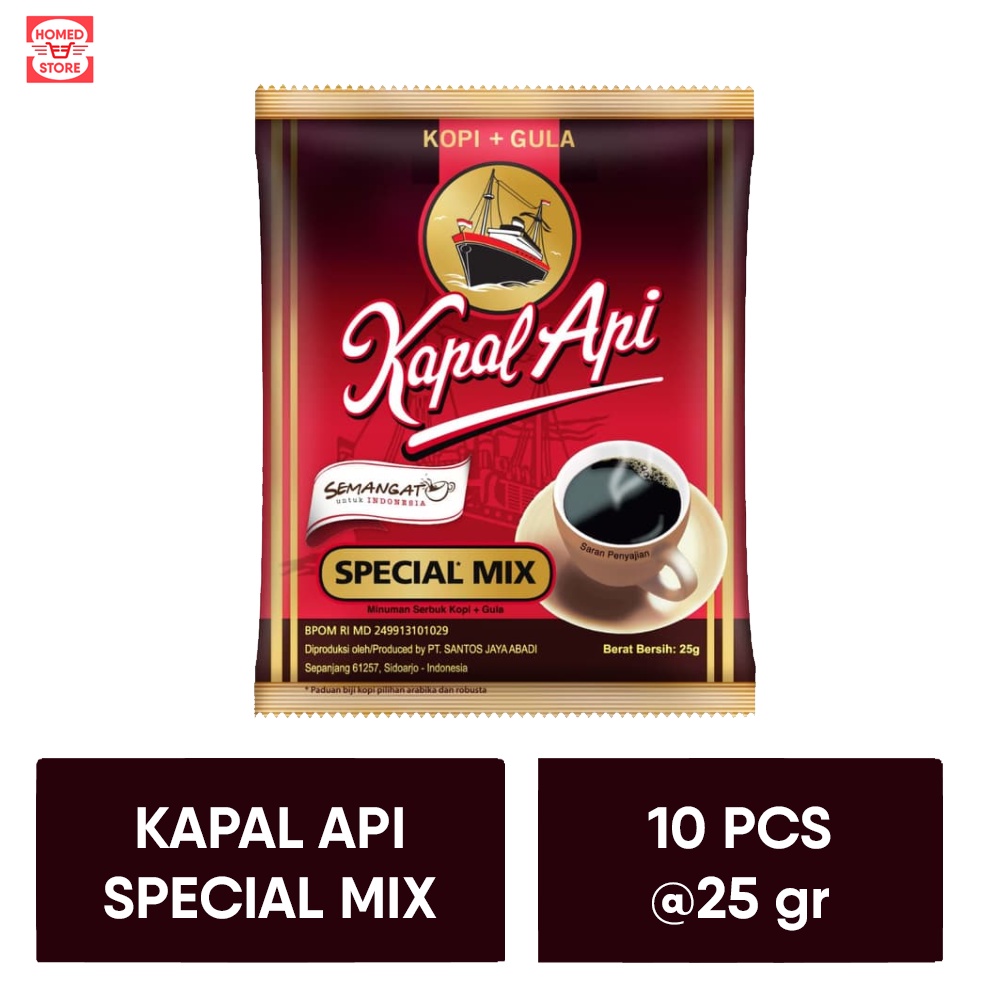 

Kopi Kapal Api Special Mix 10 Sachet