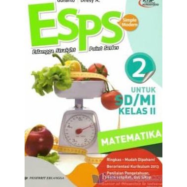 Buku Sekolah - Buku Esps Matematika Sd Kelas 2 Ktsp 2006 Erlangga