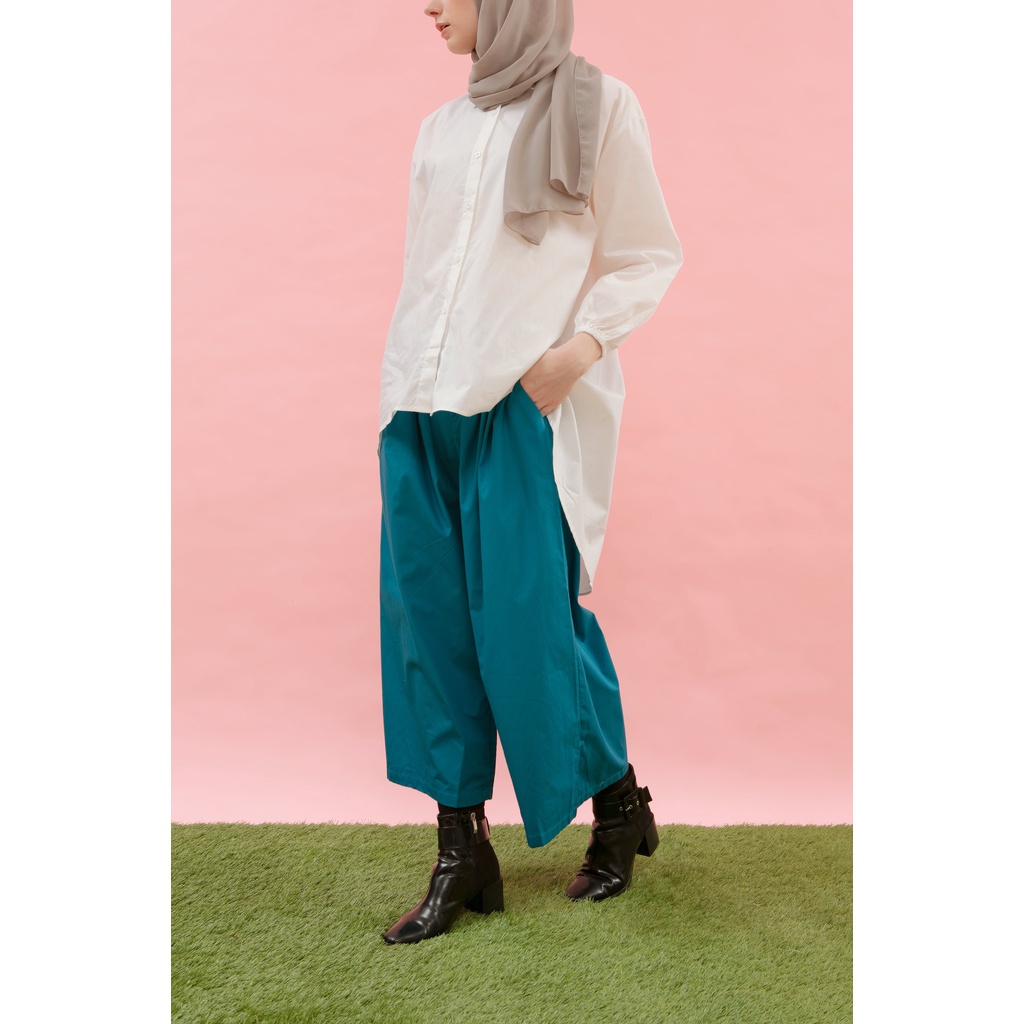 Cottoncut Raline Shirt Popline Shirt Kemeja Wanita