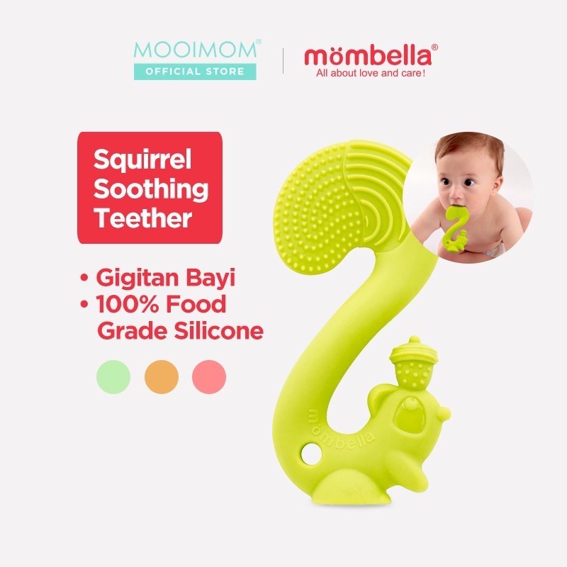 Mombella Squirrel Teether Toy Doo