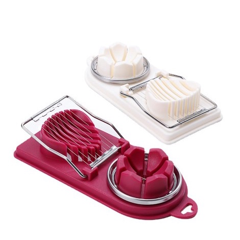 EGG SLICER CUTTER ALAT PEMOTONG TELUR REBUS 2 IN 1