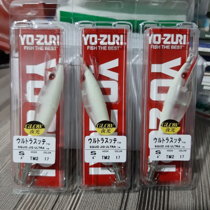 SALE Yozuri Squid Jig Ultra Aurora GID 🇯🇵