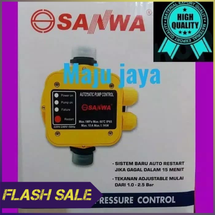 Automatic press control YORK 0 1  otomatis pompa semi jet pump satelit