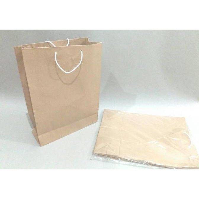 

Paper Bag Godie Bag Karton Coklat Size 36Cm