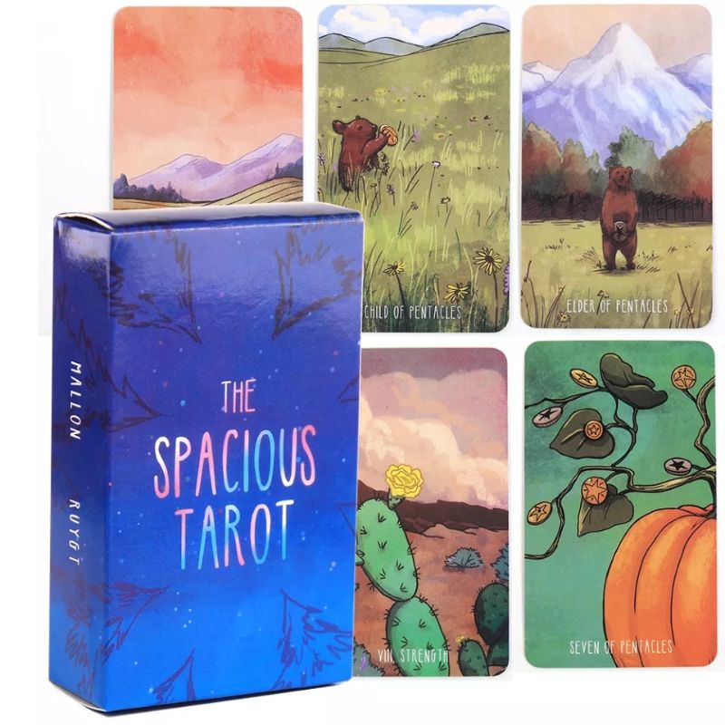 The Spacious Tarot 12x7cm include guide paper