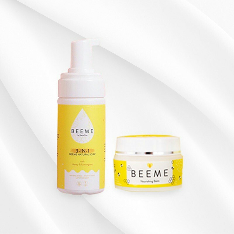 Jual Paket BeeMe Natural Soap 3-IN-1 & BeeMe Nourishing Balm | Skincare ...