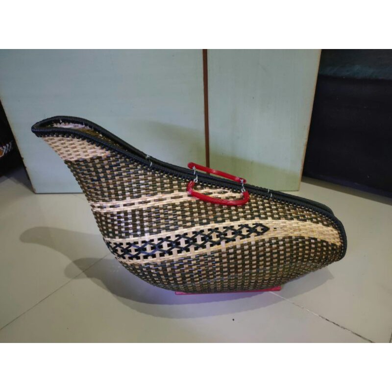 Kisa Ayam Model Perahu Rotan Kiso Tas Ayam