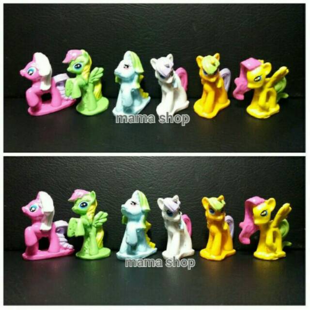 Topper Kue Hiasan Kue Ulang Tahun Figure Little Pony / Kuda Pony.