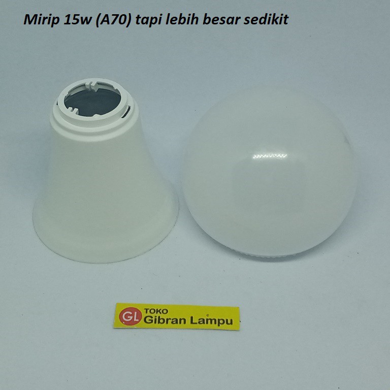 Casing LED Bulat 18w (A80) - Casing Lampu LED Bulb (ACR)