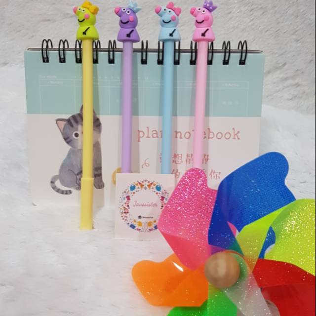 

Peppa pig gel pen (1 seri)