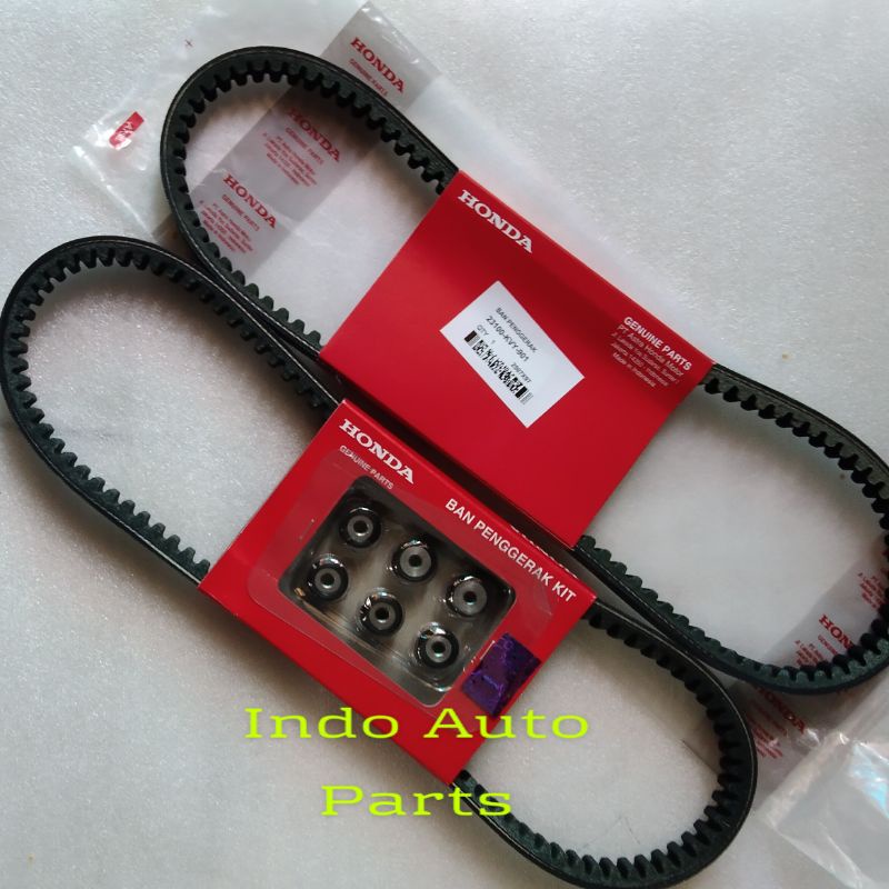 VANBELT ASSY BEAT KARBU SCOPY V-BELT SET BEAT OLD KVY