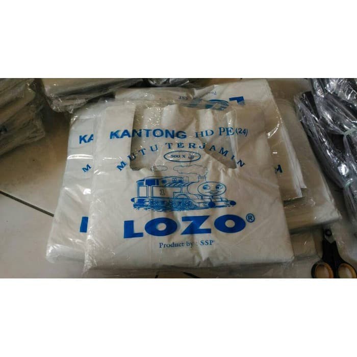 Kantong Plastik Lozo 24 Putih - Kresek Putih 24 Putih - Kantong