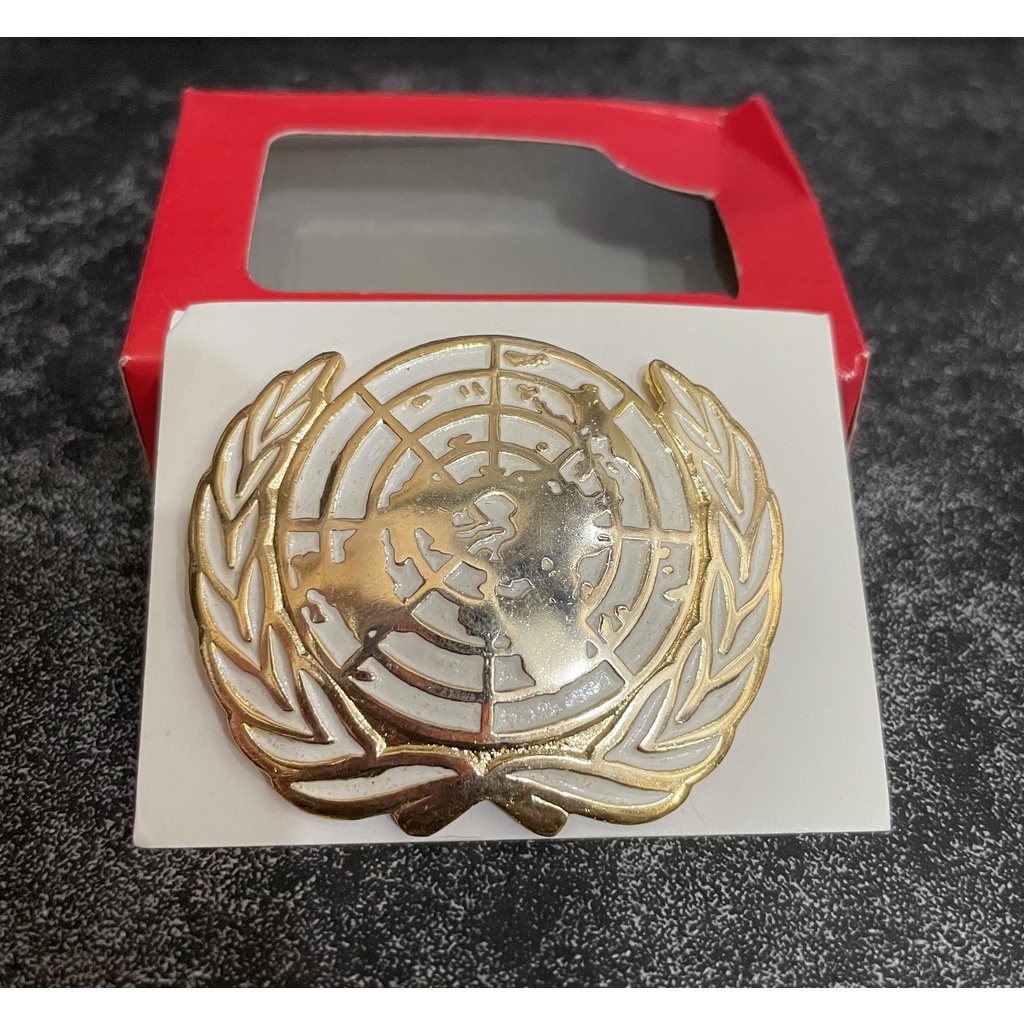 Emblem Baret PBB - Emblem PBB - Emblem United Nations - Emblem UN