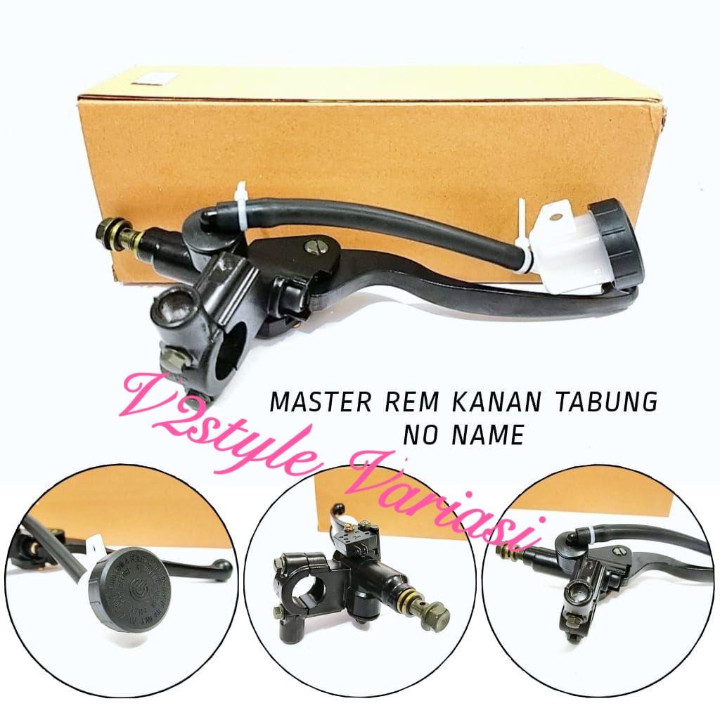 MASTER REM KANAN NONAME TABUNG MINYAK HANDLE KANAN  THAILAND no name BREKET DUDUKAN SPION PNP 14mm LEXI AEROX FINO XEON VIXION MIO XRIDE NOUVO JUPITER SOUL FREEGO NMAX BYSON SCOOPY BEAT PCX ADV SUPRA VARIO CB FERZA MEGAPRO REVO BLADE SPACY GL TIG