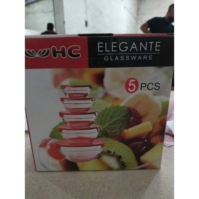 Kimglass/mangkok set