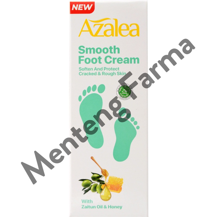 Azalea Smooth Foot Cream 35 Gr - Perawatan Kulit Kaki Kering dan Kasar
