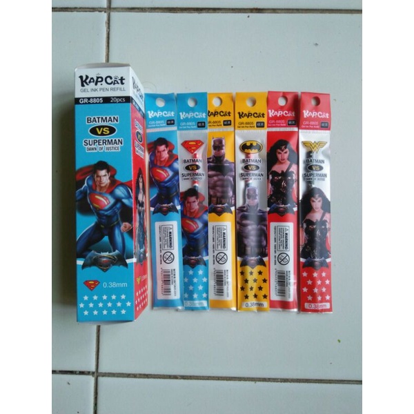 

isi pulpen GEL karakter ,warna tinta hitam. bagus tidak putus buat nulis