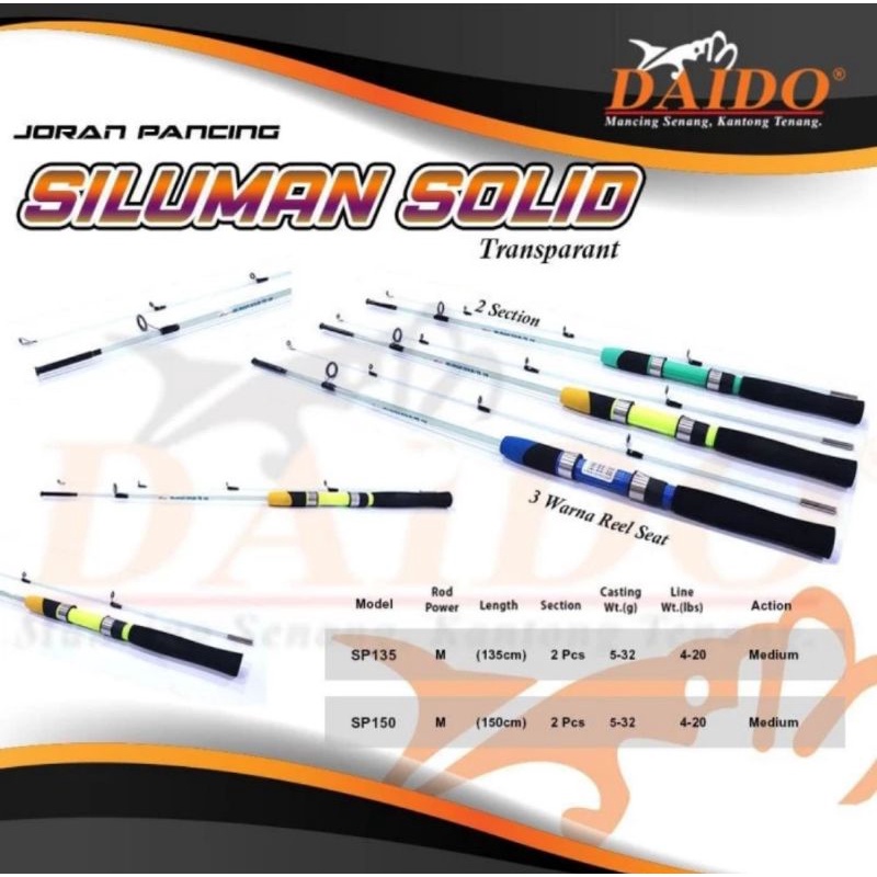 joran daido siluman solid 135