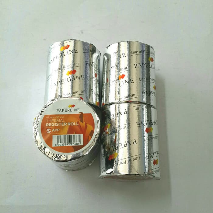 

Kertas Roll 57mmx 50mm / Thermal Register Roll paperline