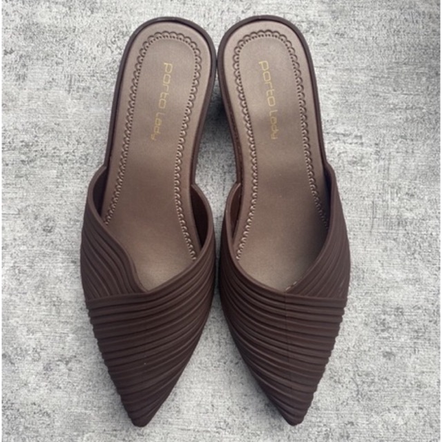 Sandal Wedges Pleats BSV