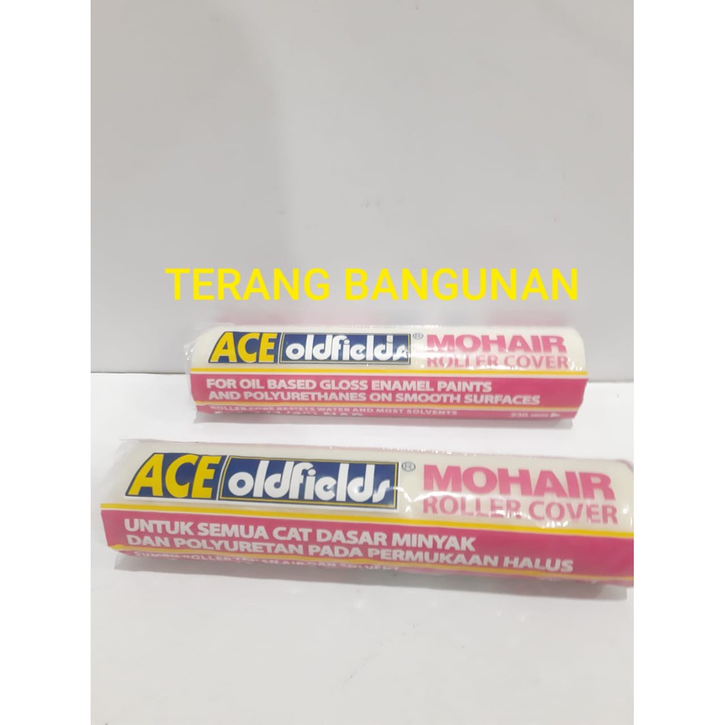 REFILL KUAS ROLL CAT ACE MOHAIR /ACE OLDFIELDS ROLL EPOXY MOHAIR 230mm