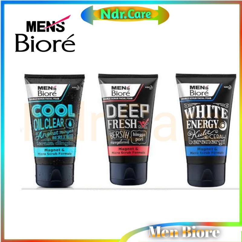 Men biore facial foam 100ml