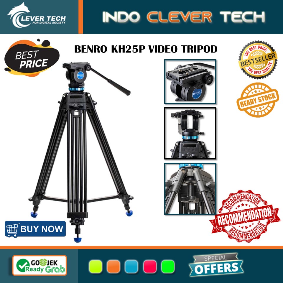 Benro KH25P Video Tripod